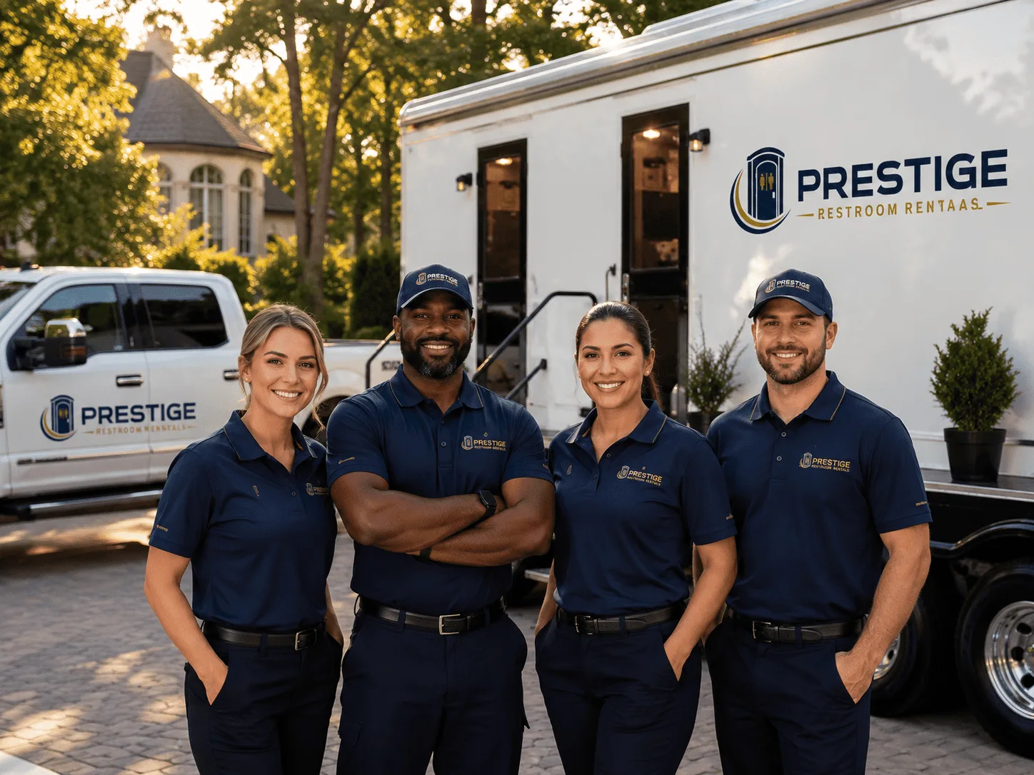 Trusted Luxury Portable Restrooms company in Thurman, OH